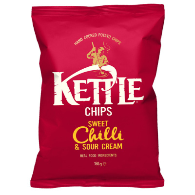 KETTLE CHIPS SWEET CHILLI & SOUR CREAM 130gr