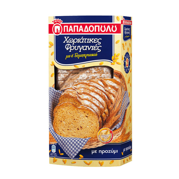 PAPADOPOULOU TRADITIONAL RUSKS 240gr