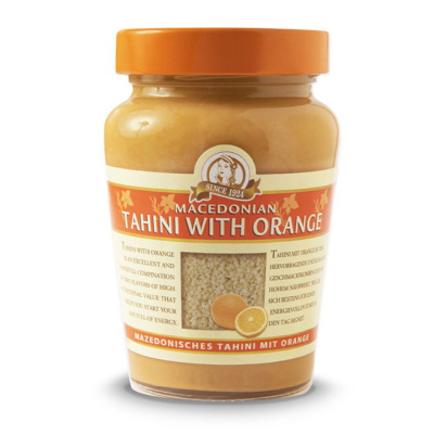 MACEDONIAN TAHINI WITH ORANGE 350gr