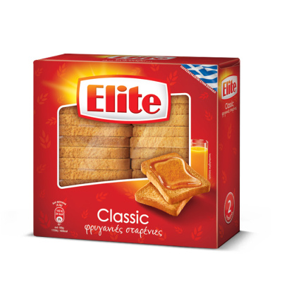 ELITE CLASSIC RUSKS WHEAT 250gr