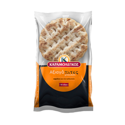 KARAMOLEGOS GREEK PITA SOUVLAKI SMALL 10pcs 450gr