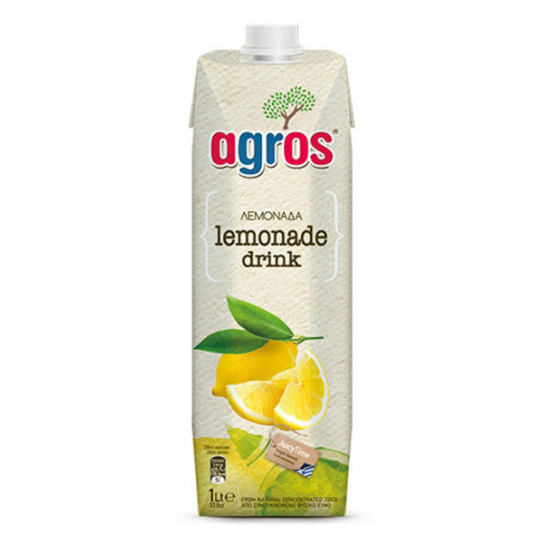 AGROS LEMONADE DRINK 1lt