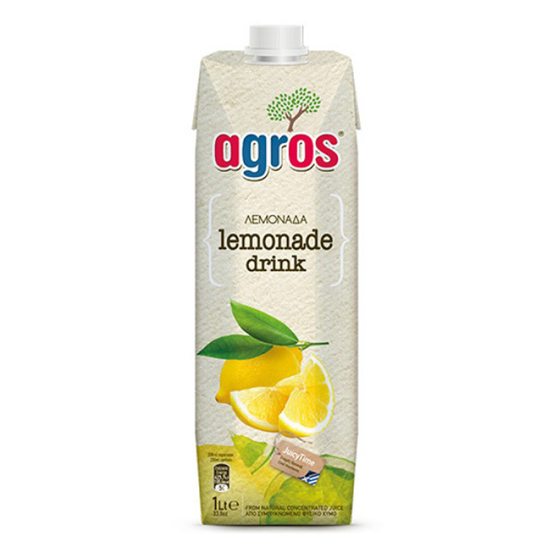 AGROS LEMONADE DRINK 1lt