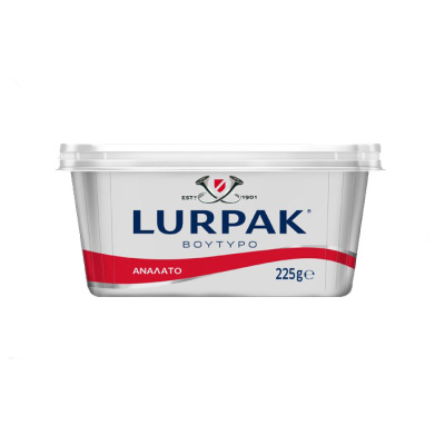 LURPAK UNSALTED BUTTER 225gr