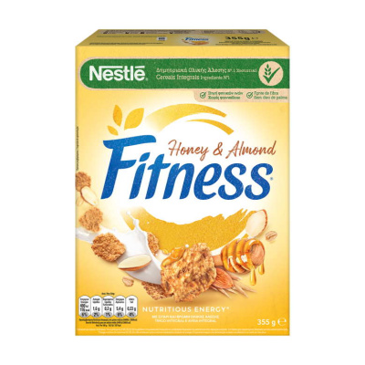 FITNESS HONEY & ALMOND CEREALS 355gr