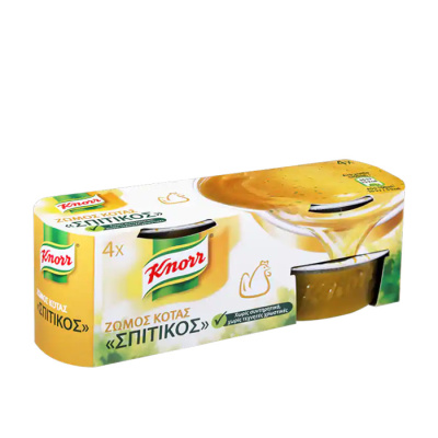 KNORR Κότας  Ζωμός Φρέσκος Σπιτικός 112gr