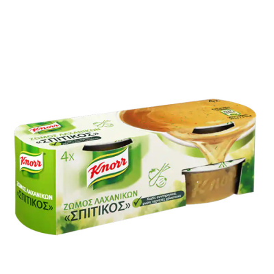 KNORR Ζωμός Φρέσκος Σπιτικός Λαχανικών 112gr