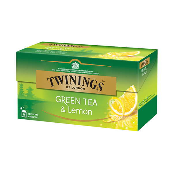 TWININGS Πράσινο Τσάι Λεμόνι 25 φακελάκια 40gr