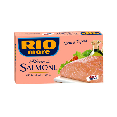 RIO MARE SALMON FILLET IN OIL 150gr