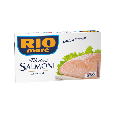 RIO MARE SALMON FILLET IN WATER 150gr