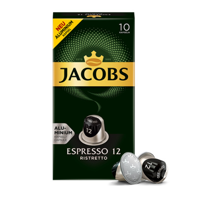 JACOBS Εσπρέσσο 12 Ristretto 10 κάψουλες 52gr