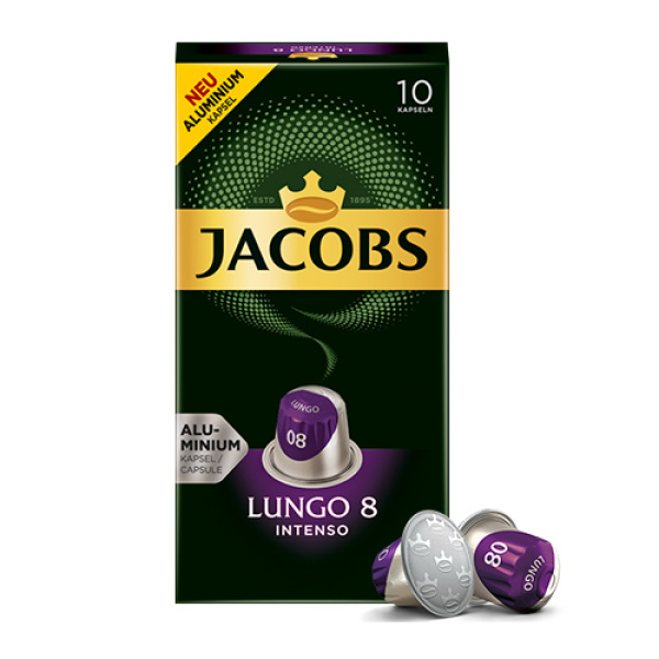 JACOBS Lungo 8 Intenso 10 κάψουλες 52gr