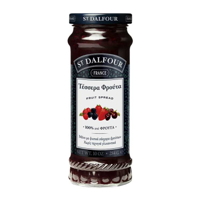 ST.DALFOUR FOUR FRUITS JAM 284gr