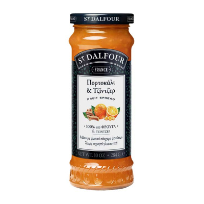 ST.DALFOUR ORANGE & GINGER JAM 284gr