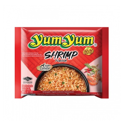 YUM YUM Noodles Στιγμής με Γεύση Γαρίδα 60gr