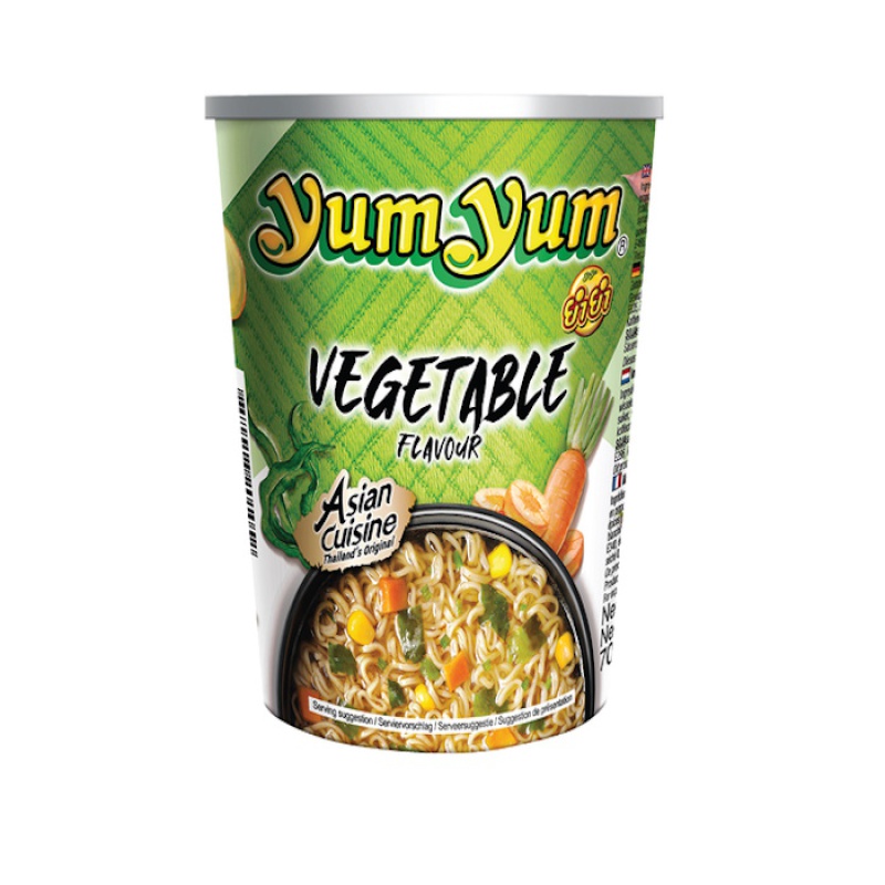 YUM YUM Noodles Στιγμής με Γεύση Λαχανικών 70gr