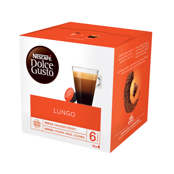 NESCAFE DOLCE GUSTO LUNGO 16caps 104gr