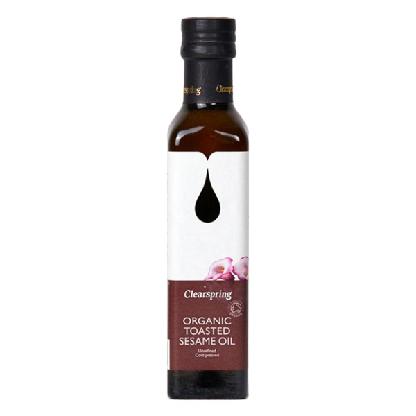 CLEARSPRING  ORGANIC TOASTED SESAME OIL 250ml