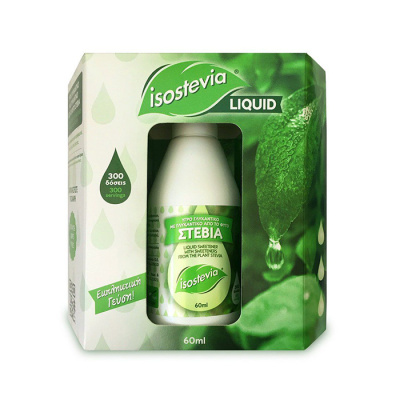 ISOSTEVIA SWEETENER STEVIA LIQUID 60ml