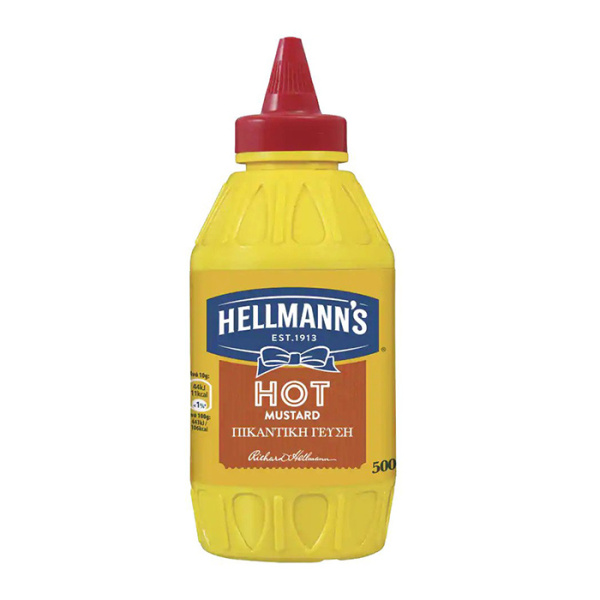 HELLMANN'S HOT MUSTARD 250gr