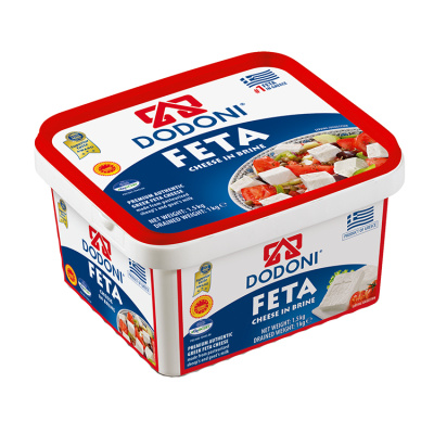 DODONI FETA CHEESE IN BRINE 1kg