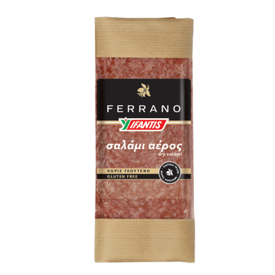 IFANTIS FERRANO DRY SALAMI IN SLICES 70gr