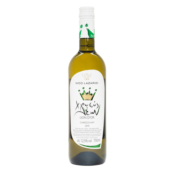 NICO LAZARIDI Lion D'Or Chardonnay Οίνος Λευκός 12.5%VOL 750ml