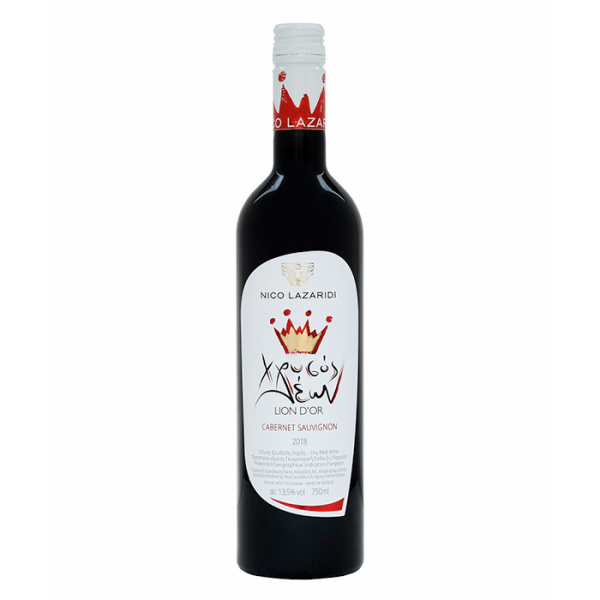 NICO LAZARIDI Lion D'Or Cabernet Sauvignon Οίνος Ερυθρός 13%VOL 750ml