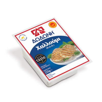 DODONI HALLOUMI CHEESE VACUUM PACK 225gr