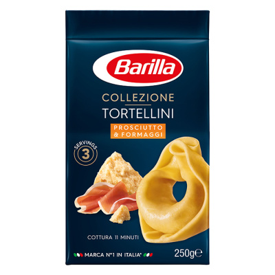 BARILLA TORTELLINI PROSCIUTTO & FORMAGGI 250gr