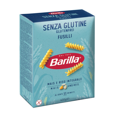 BARILLA FUSILLI GLUTEN FREE 400gr