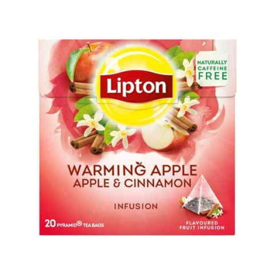 LIPTON Τσάι Μήλο Κανέλα 20 φακελάκια 44gr