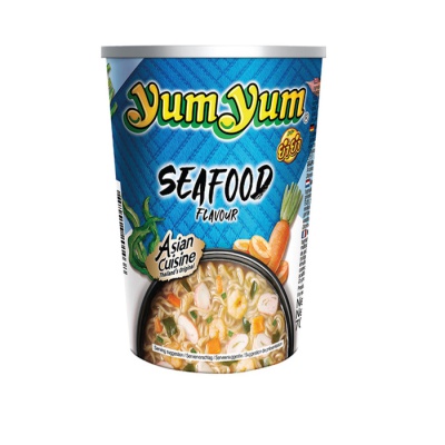 YUM YUM Noodles Στιγμής με Γεύση Θαλασσινών 70gr