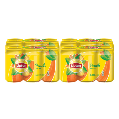 LIPTON ICE TEA PEACH CAN 330ml 24pcs