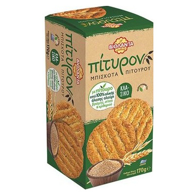 VIOLANTA PITYRON BRAN COOKIES CLASSIC 170gr