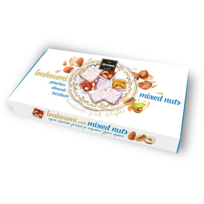 ATTIKA LOUKOUMI WITH MIX NUTS 280gr