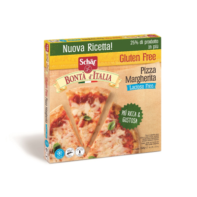 SCHAR FROZEN GLUTEN FREE PIZZA MARGHERITA 350gr