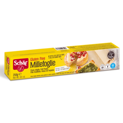 SCHAR FROZEN GLUTEN FREE PUFF PASTRY ROLL 250gr