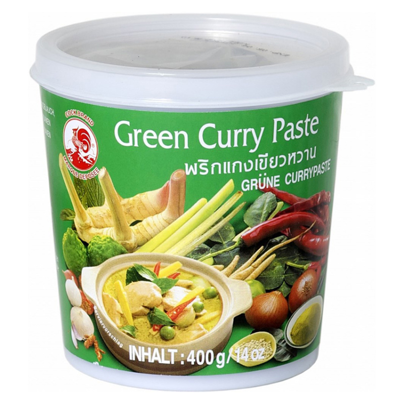 COCK GREEN CURRY PASTE 400gr