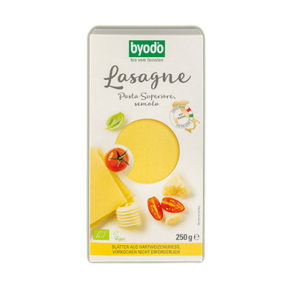 BYODO LASAGNE SEMOLINA 250gr bio