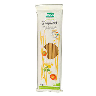 BYODO SEMOLINA SPAGHETTI 500gr bio