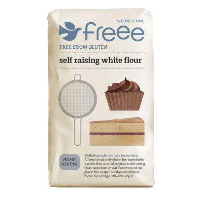 DOVES FARM FREEE SELF RAISING WHITE FLOUR 1kg