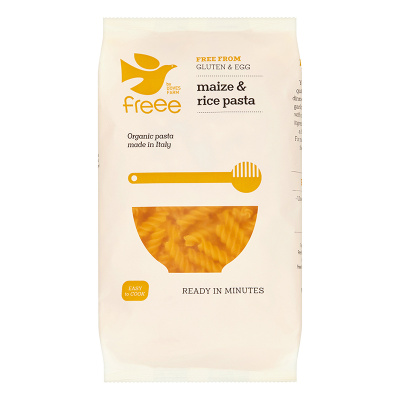 DOVES FARM FREEE MAZE & RICE FUSILLI 500gr bio