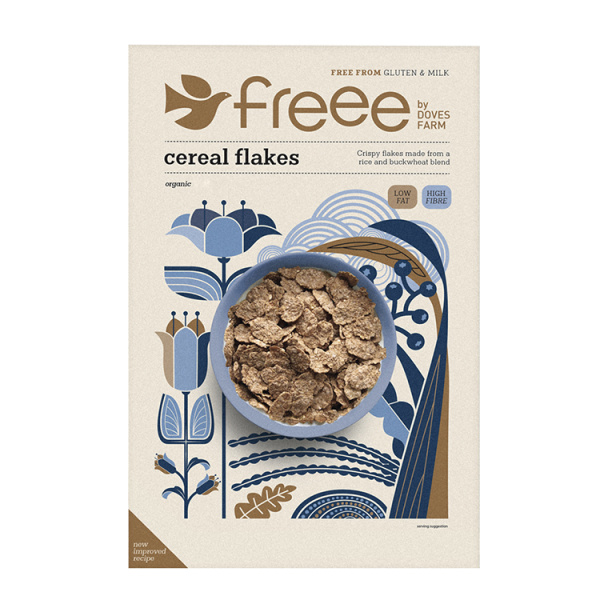 DOVES FARM FREEE CEREAL FLAKES 375gr bio