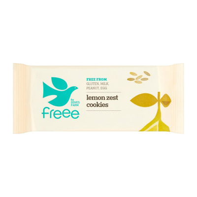 DOVES FARM FREEE LEMON ZEST COOKIES 150gr bio