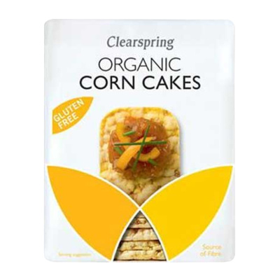 CLEARSPRING CORN CAKES 130gr bio