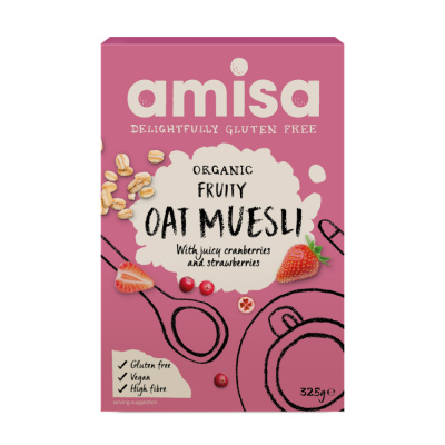 AMISA FRUITY OAT MUESLI 325gr bio