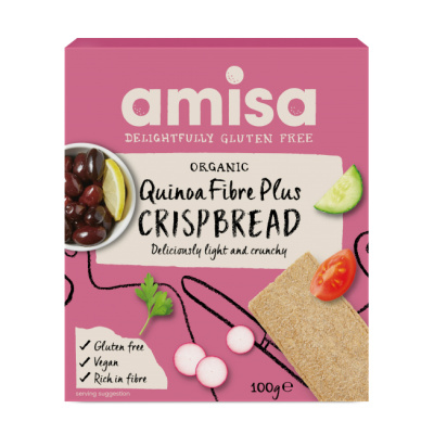 AMISA QUINOA CRISPBREAD 100gr bio