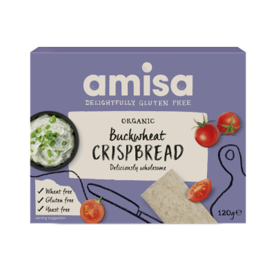 AMISA BUCKWHEAT CRISPBREAD 120gr bio