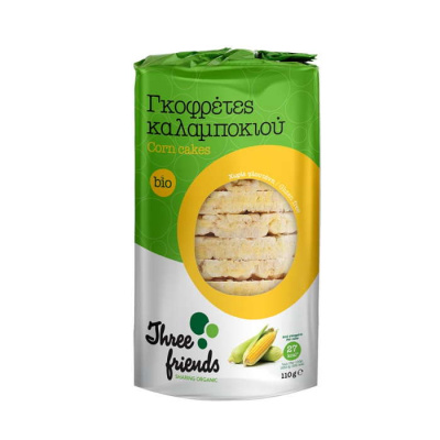 THREE FRIENDS CORN CAKES 110gr bio